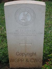 Dar Es Salaam War Cemetery - Baker, W H